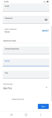 Press the field below Press the field below