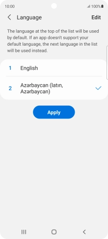 Press Apply. Press Apply.