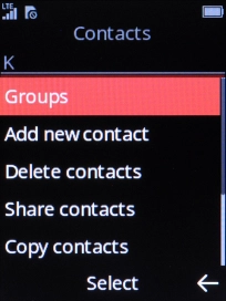 Select Add new contact.
