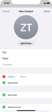 Press Phone and key in the required phone number.