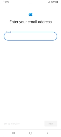 Press the field below 