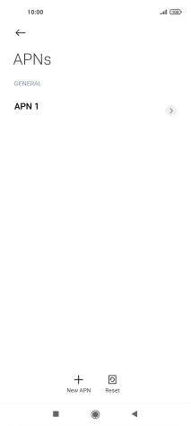 Press New APN.