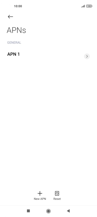 Press New APN.