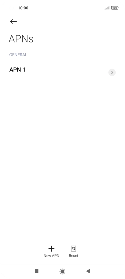 Press New APN.