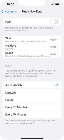 If you turn off the function, press the required setting. If you turn off the function, press the required setting.
