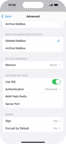 Press Authentication.