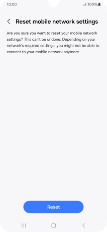 Press Reset. Press Reset.