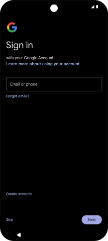 Follow the instructions on the screen to finish the activation.