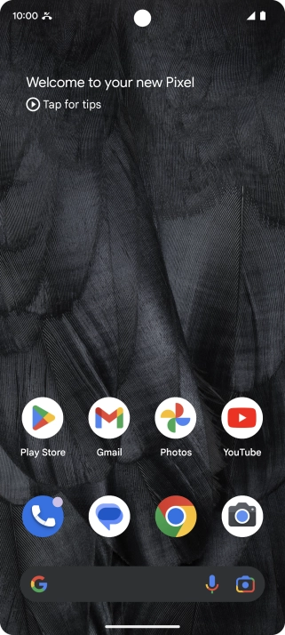 The missed calls icon shows that you have one or more missed calls.