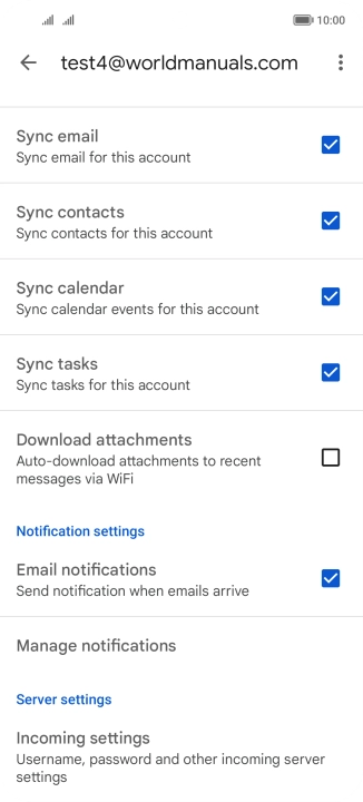 Press the field next to Press the field next to