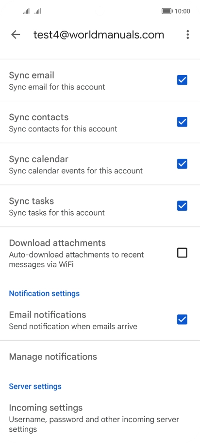 Press the field next to Press the field next to