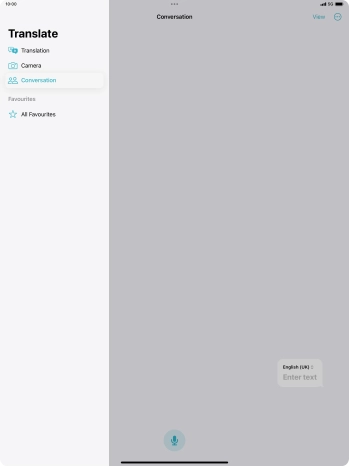 Press anywhere on the screen.