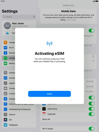 Press Done. Press Done.