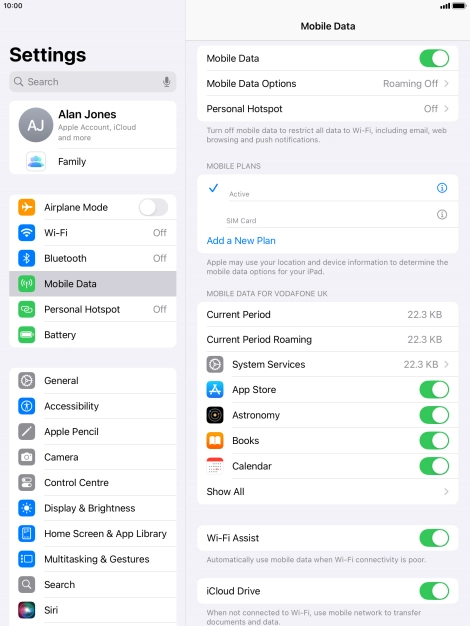 Press the info icon next to the required price plan below 