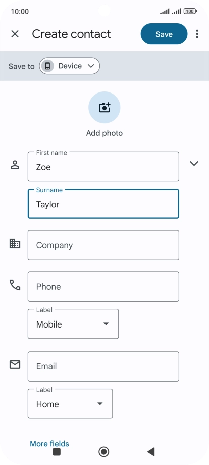 Press Phone and key in the required phone number. Press Phone and key in the required phone number.