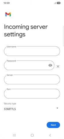 Press the field below 