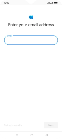 Press the field below 