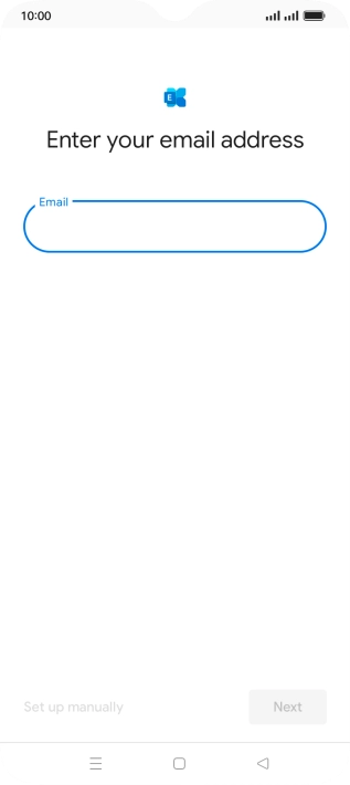 Press the field below 