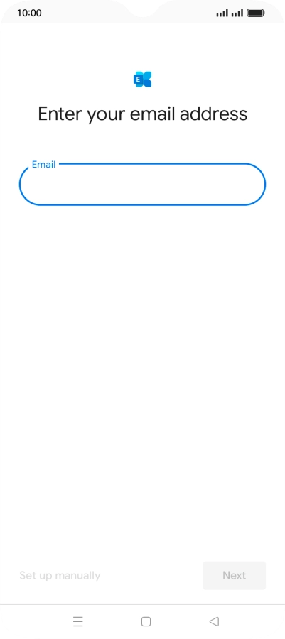 Press the field below 