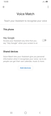 Press the indicator next to Press the indicator next to