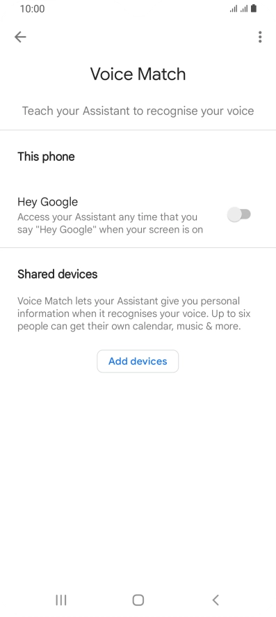 Press the indicator next to Press the indicator next to