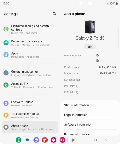 Press Software information.