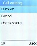 Select Turn on to turn on the function.