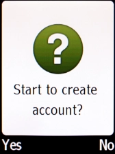 Press the Left selection key.