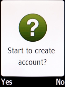 Press the Left selection key.