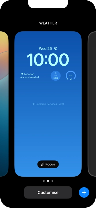 Press Focus. Press Focus.