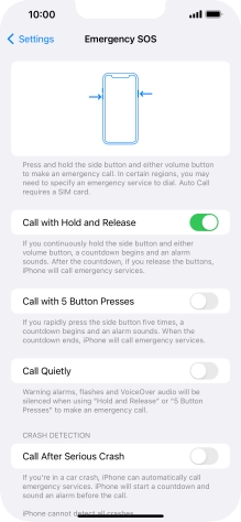 Press the indicator next to Press the indicator next to