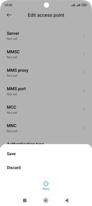 Press Save. Press Save.