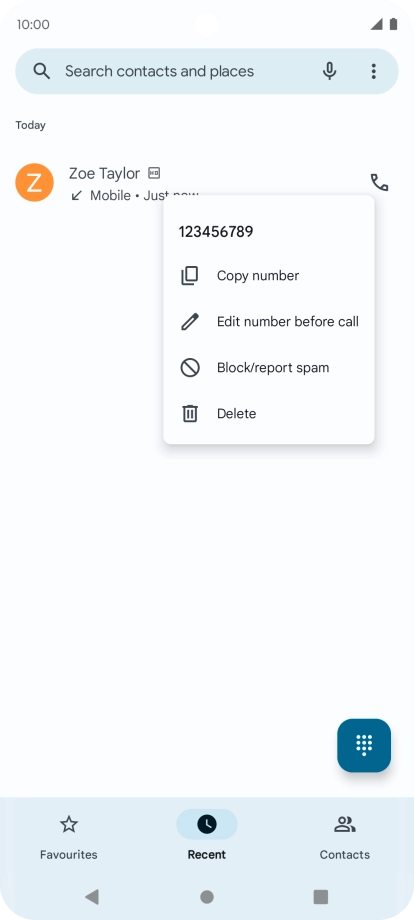 Press Block/report spam. Press Block/report spam.