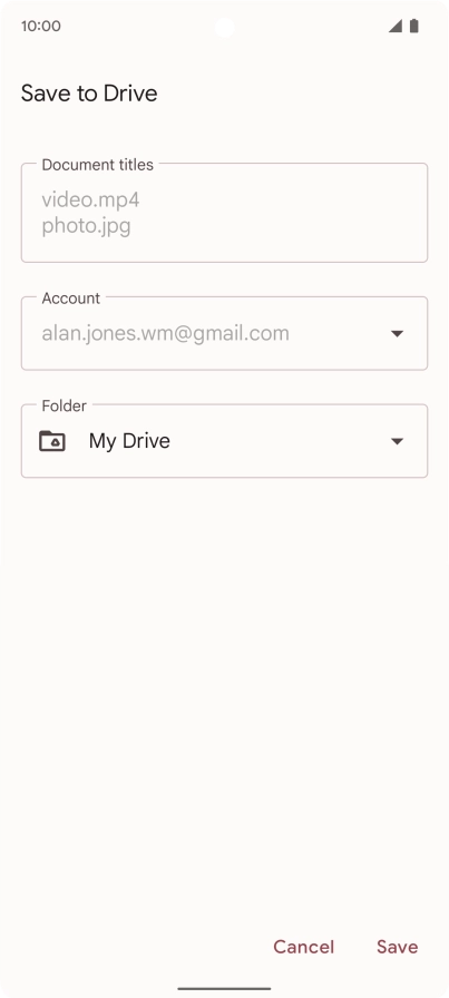 Press the field below Press the field below