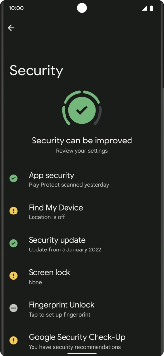 Slide your finger upwards starting from the bottom of the screen to return to the home screen.