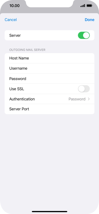Press the indicator next to Press the indicator next to