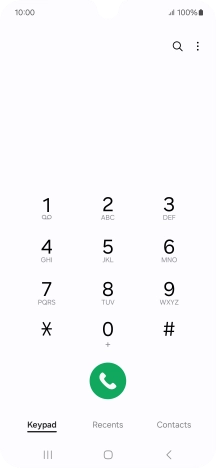Press the menu icon. Press the menu icon.