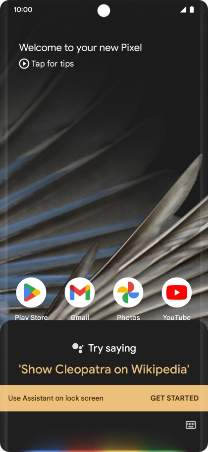 Say, in your own words, what you would like your phone to do, e.g.: OPEN [application], CALL [contact], SEARCH FOR [information]. It's not necessary to use a specific command for each function.
