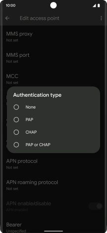 Press None. Press None.