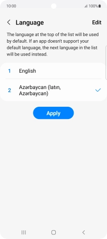 Press Apply. Press Apply.