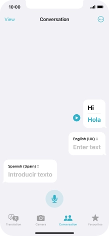 Press the menu icon. Press the menu icon.