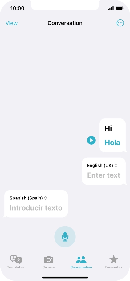 Press the menu icon. Press the menu icon.
