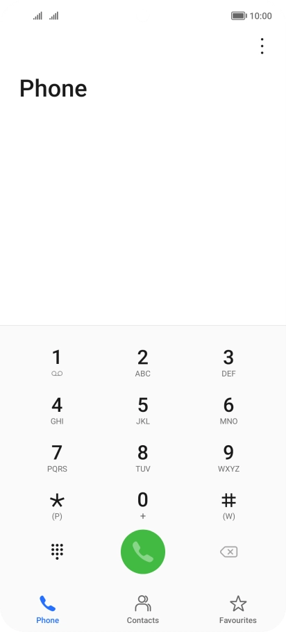 Press and hold number key 1 to call voicemail. Follow the instructions to listen to your messages.