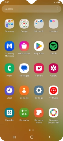 Press Samsung. Press Samsung.