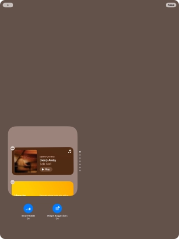 Press Smart Rotate to turn the function on or off.