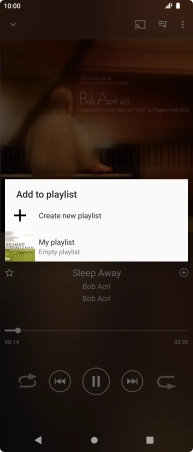 Press Create new playlist.