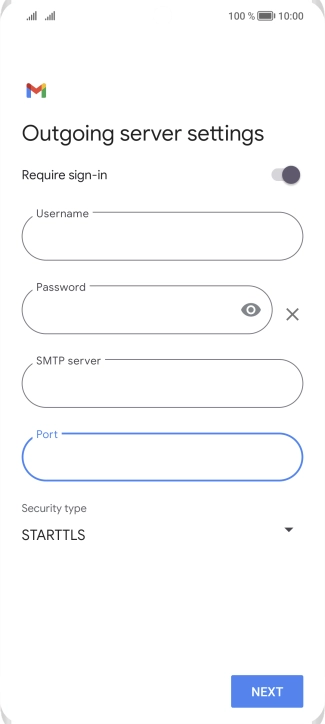 Press the drop down list below 