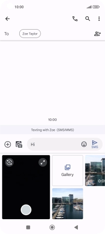 Press Gallery and go to the required folder.