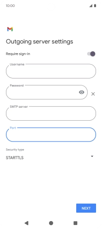 Press the drop down list below 