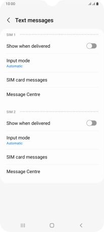 Press Message Centre. Press Message Centre.